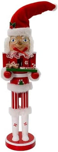 Kurt Adler 15-inch Wooden Mrs. Claus Nutcracker