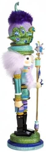 hollywood nutcrackers ha0476 nutcracker, multi-color, 17.5-inches tall, close-up detail
