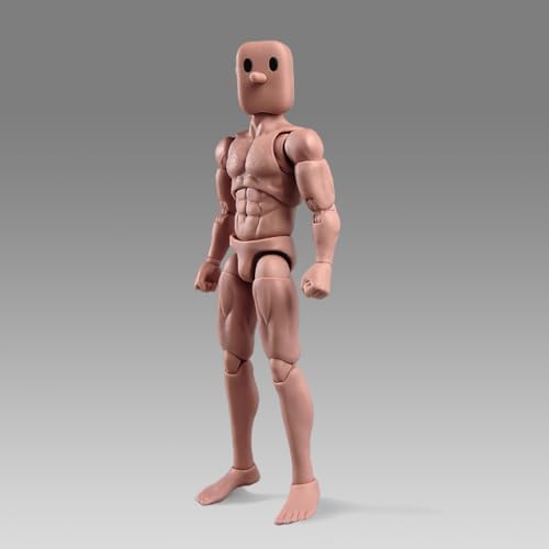 1/12 scale muscle male action figure nt-01, close-up detail