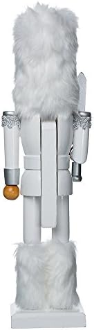 Kurt Adler Russian Nutcracker, 15-Inch, White
