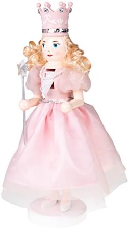 Clever Creations Sugar Plum Fairy 14 Inch Traditional Wooden Nutcracker, Festive Christmas Décor for Shelves and Tables