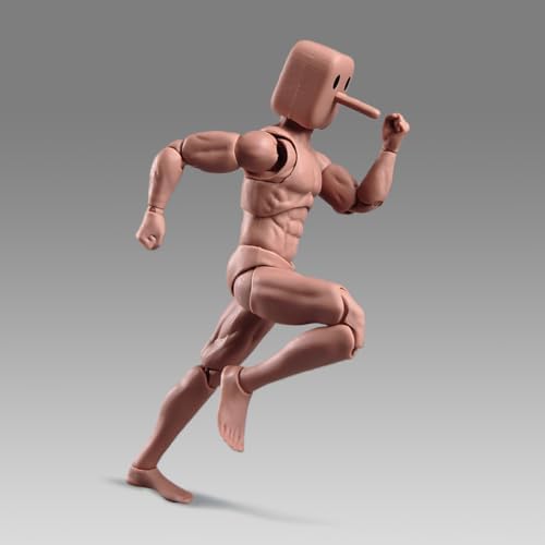 1/12 scale muscle male action figure nt-01, side view