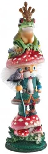 kurt adler 16.5-inch hollywood frog prince nutcracker shown in use