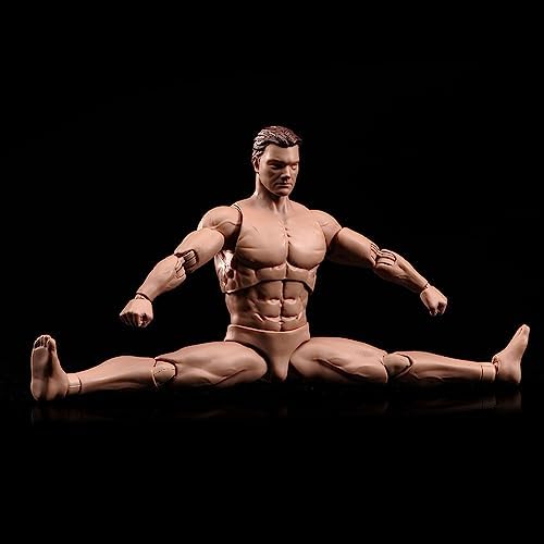 fremego 1/12 scale action figure,6inch male strong muscular, front angle view