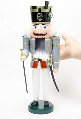 German Christmas Nutcracker Officer - 37 cm / 15 inch - Seiffener Volkskunst