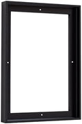 Pixy Canvas Floater Frame 16x20 for 3/4 (0.75) inch Deep Canvas Paintings/Canvas Prints/Wood Canvas Panels/Wall Art/Wall Decor/Home Decor/Artwork (Black Stripe, 16 x 20 inch, Portrait)