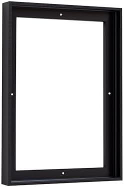Pixy Canvas Floater Frame 16x20 for 3/4 (0.75) inch Deep Canvas Paintings/Canvas Prints/Wood Canvas Panels/Wall Art/Wall Decor/Home Decor/Artwork (Black Stripe, 16 x 20 inch, Portrait)