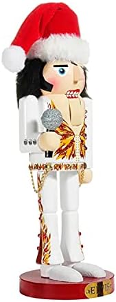 Kurt Adler 11-Inch Elvis® in Flame Suit Nutcracker