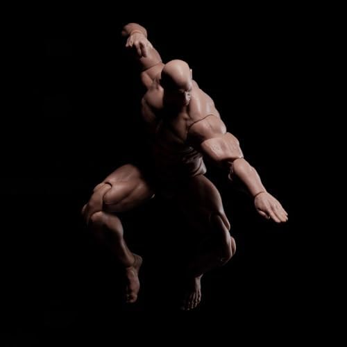 1/12 scale male action figure strong muscle joint, view 9