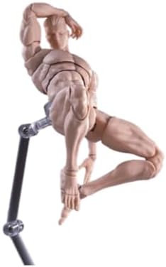 1/12 male action figure 6inch flexible muscular strong, front angle view