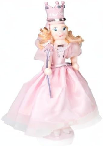 Clever Creations Sugar Plum Fairy 14 Inch Traditional Wooden Nutcracker, Festive Christmas Décor for Shelves and Tables