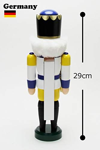 Classic German Nutcracker 12 Inch White