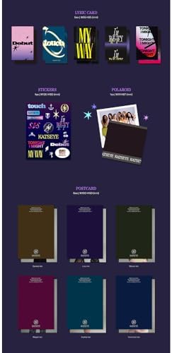 KATSEYE [1st EP Album SIS SOFT IS STRONG](STRONG Ver) + 3 Extra Photocards Set
