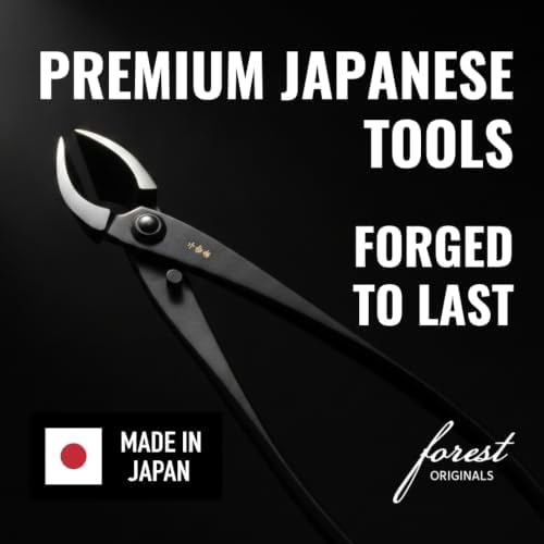 Senkichi 8.3" Japanese Bonsai Concave Cutter – Professional Branch Cutte...