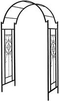 OUTOUR Garden Arch Arbor Arbour Trellis Outdoor Iron Arbor Arbour