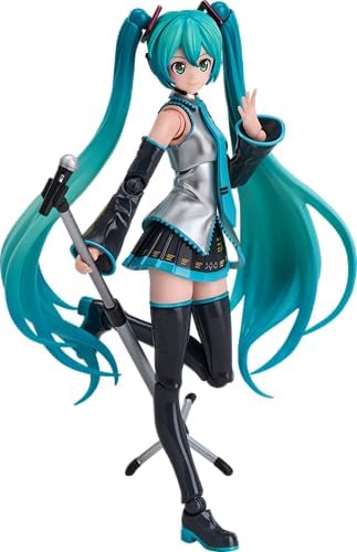 blokees fantastics series - hatsune miku official outfit showing dimensions