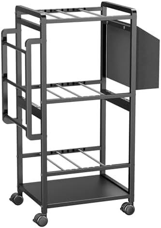 Aquzee Wrapping Paper Storage, Rolling Gift Wrap Storage Stand