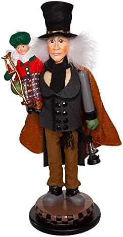 Kurt Adler 17-Inch Bob Cratchit and Tiny Tim Nutcracker
