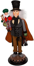 Kurt Adler 17-Inch Bob Cratchit and Tiny Tim Nutcracker