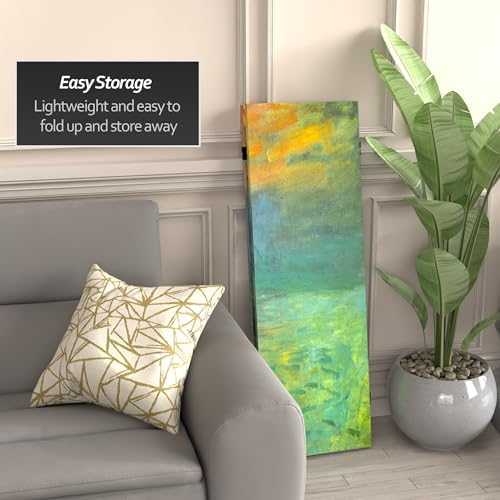 Red Lantern Double Sided Works of Monet Canvas Folding Screen - Impression Sunrise/Houses of Parliament, 4 ft Short - 3 Panel