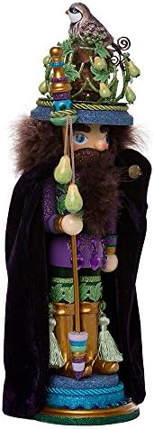 Kurt Adler HA0339 18" Hollywood Partridge in a Pear Tree Nutcracker