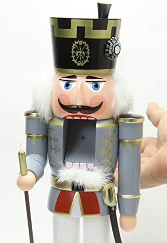 German Christmas Nutcracker Officer - 37 cm / 15 inch - Seiffener Volkskunst