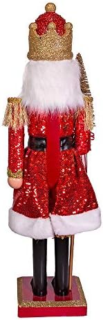Kurt S. Adler 24-Inch Plastic Red and Gold King Nutcracker