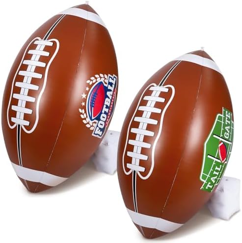 Bencailor 2 Pcs Giant Inflatable Football Party Decoration 47 Inch