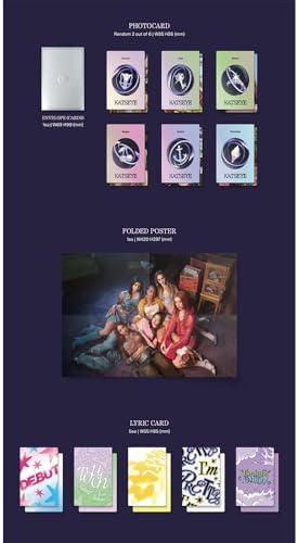 KATSEYE [1st EP Album SIS SOFT IS STRONG](STRONG Ver) + 3 Extra Photocards Set