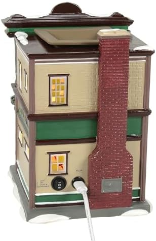 Department 56 Scenterville Village Frazier's Fresh and Festive Wax-Warming Lit Building and Figurine Set, 8.27 Inch, Multicolor