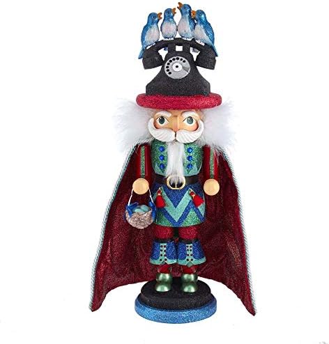 17.5-Inch Hollywood 12 Days of Christmas Four Calling Birds Nutcracker