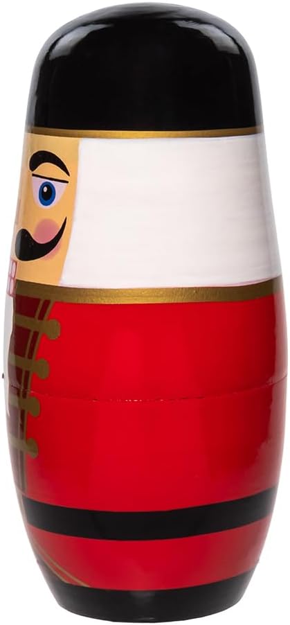 kurt adler 1.5-5.5-inch nutcracker nesting doll set, side view