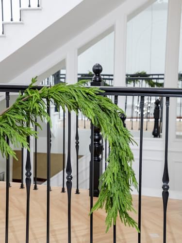 178" Christmas Garland, Real Touch Norfolk Pine Garland