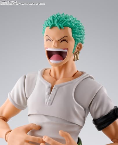 tamashii nations - one piece - roronoa zoro, front angle view