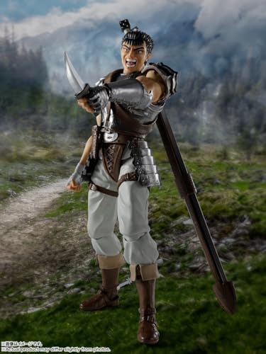 tamashii nations - berserk - guts (the band, front angle view