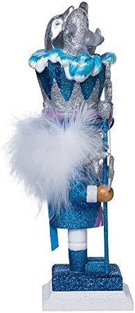 Kurt Adler Hollywood Dolphin Nutcracker, 12-Inch