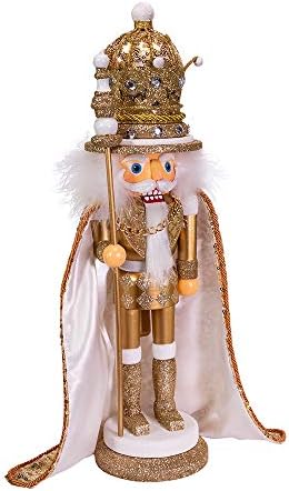 Kurt S. Adler 17.5-Inch Hollywood Gold King Nutcracker, Multicolor