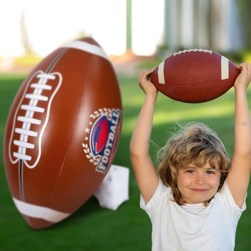 Bencailor 2 Pcs Giant Inflatable Football Party Decoration 47 Inch
