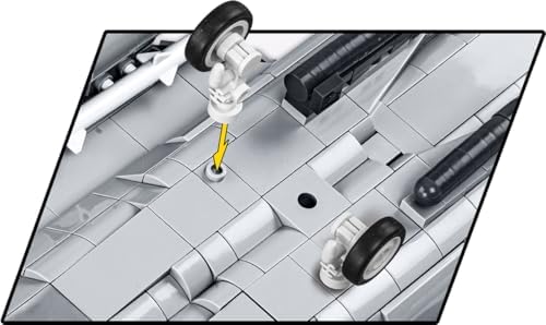 COBI Armed Forces Boeing F-15EX Eagle II Aircraft Building Set, 739 Pieces