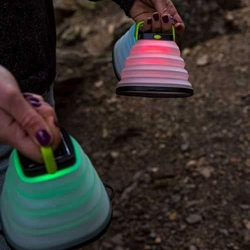 Goal Zero Crush Light Chroma Lantern Collapsible Solar Lantern 3 White Plus M...