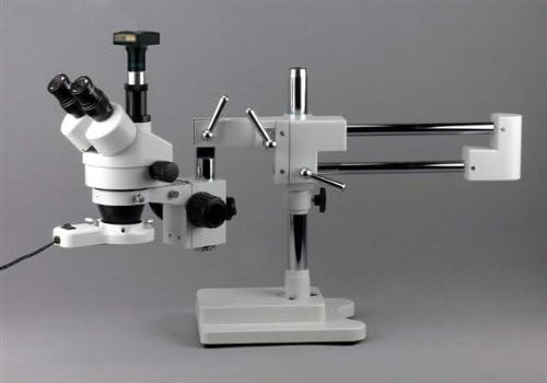 AmScope DAW Heavy Duty Double-arm Boom Stand