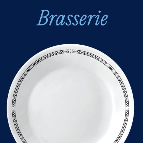 Corelle Brasserie 6-Piece 6.75-Inch Appetizer Plate Set