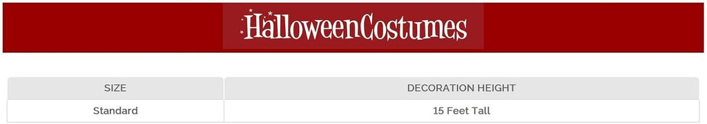 fun costumes 15 ft michael myers inflatable decoration, close-up detail