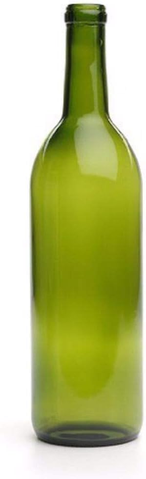 Home Brew Ohio Green 750ml Bordeaux Bottles (New, Empty, Case of 12)