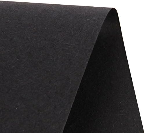 RUSPEPA Black Kraft Paper Roll - 24 inches x 100 feet - Recyclable Paper Perfect for for Crafts, Art, Wrapping, Packing, Postal, Shipping, Dunnage & Parcel