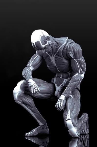 leboo gamasho keepgoing 1/12 male action body, muscle, close-up detail