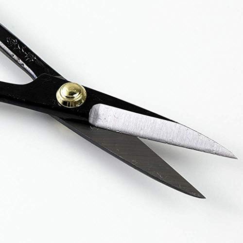 Wazakura Satsuki Bonsai Scissors 7in, Japanese Carbon Steel Pruning Shears