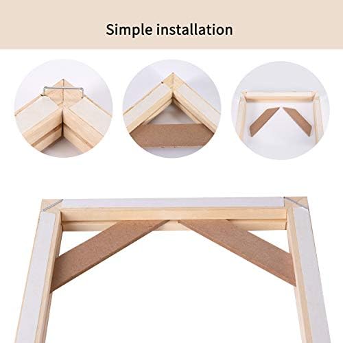 B.B.F MAKE 16x32 Solid Wood Stretcher Bars for Canvas & Needlepoint
