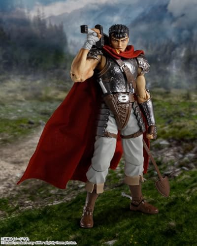 tamashii nations - berserk - guts (the band, close-up detail