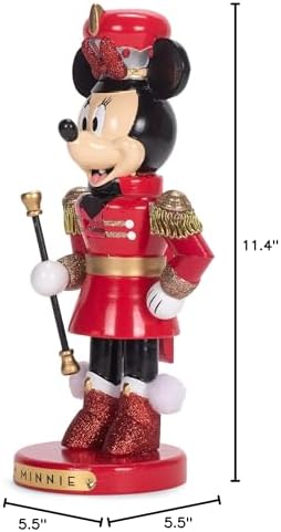 Kurt S. Adler 10-Inch Minnie Marching Band Nutcracker